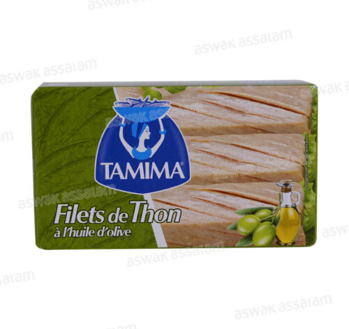 FILET DE THON A L’HUILE D’OLIVE 125G TAMIMA