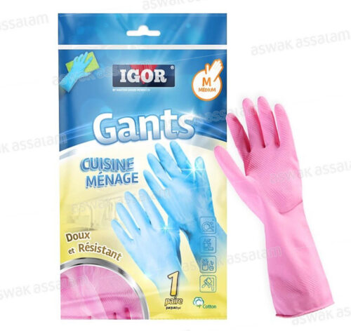 GANTS DE MENAGE MEDIUM IGOR