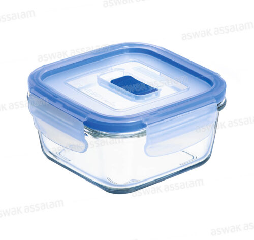 BOITE DE CONSERVATION CARREE EN VERRE 38CL PURE BOX LUMINARC