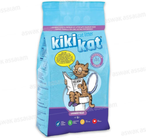 LITIERE LAVANDE 5L KIKIKAT