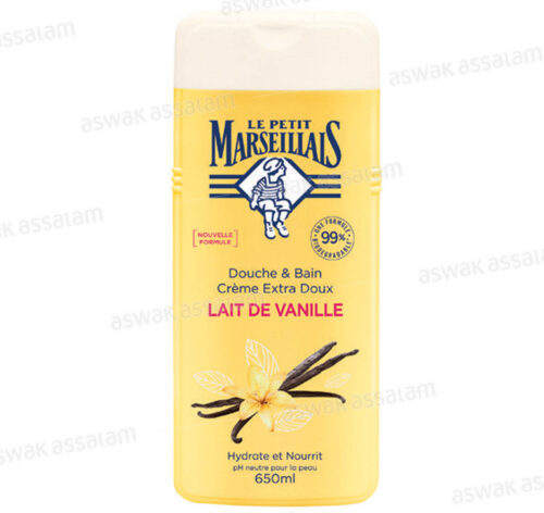 GEL DOUCHE LAIT DE VANILLE 650ML LE PETIT MARSEILLAIS