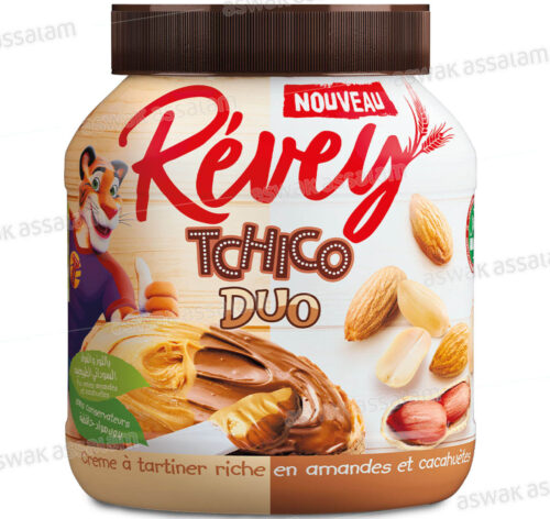 PATE A TARTINER DUO AMANDES ET CACAHUETES 350G TCHICO REVEY