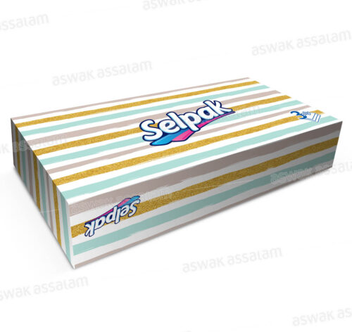 MOUCHOIR BOITE 3 PLIS 50 UNITES SELPAK