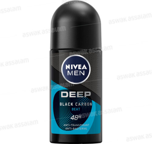 DEODORANT BILLE DEEP BLACK CARBON BEAT 50ML NIVEA