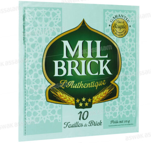 FEUILLES DE BRICK 10 UNITES 170G MIL BRICK