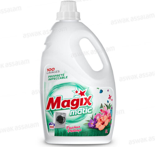 LESSIVE LIQUIDE FRAICHEUR PRINTEMPS 5L MAGIX