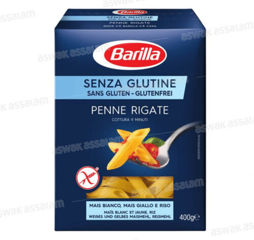 PENNE RIGATE SANS GLUTEN 400G BARILLA