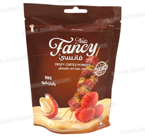 CACAHUETES GRILLEES ENROBEES SAVEUR BARBECUE 120G FANCY