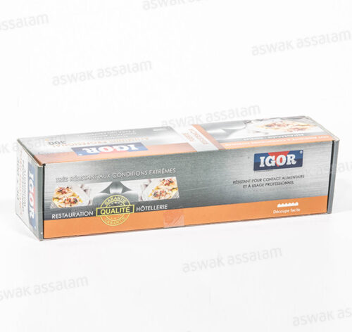 PAPIER ALUMINIUM PROFESSIONNEL 30CM*300M IGOR