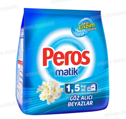 LESSIVE MACHINE WHITE & BRIGHT 1,5KG PEROS
