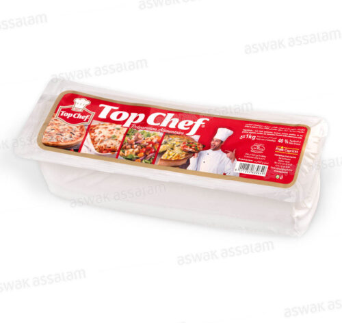 FROMAGE MOZZARELLA BLOC 1KG TOP CHEF
