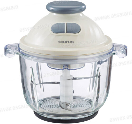 MINI HACHOIR BOL EN VERRE 2L 400W TOP GLASS TAURUS