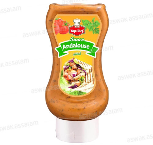 SAUCE ANDALOUSE 240ML TOP CHEF