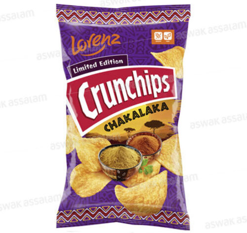 CHIPS SAVEUR CHAKALAKA 100G CRUNCHIPS LORENZ