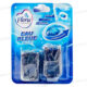 BLOC EAU BLEUE POUR CHASSE D'EAU 2 UNITES 50G FLORA