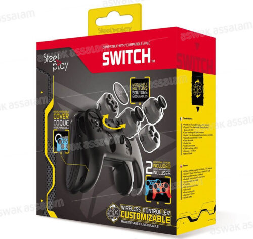 MANETTE BLUETOOTH AVEC BOUTONS MODULABLES STEEL PLAY