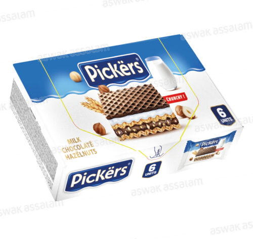 GAUFRETTES CRUNCHY PACK 6*25G PICKERS