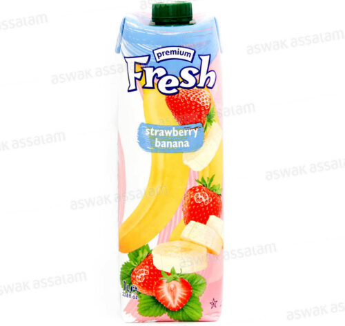 NECTAR FRAISE BANANE 1L PREMIUM FRESH