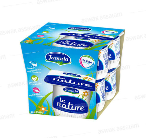 YAOURT NATURE 8*110G PACK JAOUDA