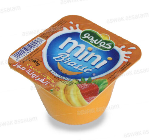 YAOURT MINI BRASSE BANANE FRAISE 60G COLAIMO