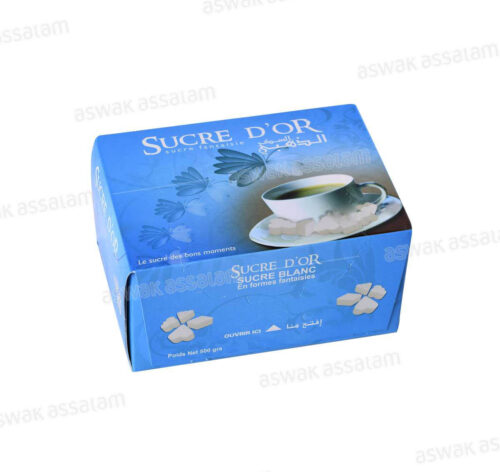 SUCRE BLANC EN FORMES FANTAISIES 500G SUCRE D’OR