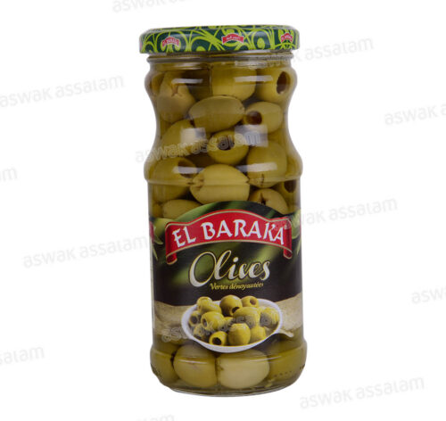 OLIVES VERTES DENOYAUTEES 37CL EL BARAKA