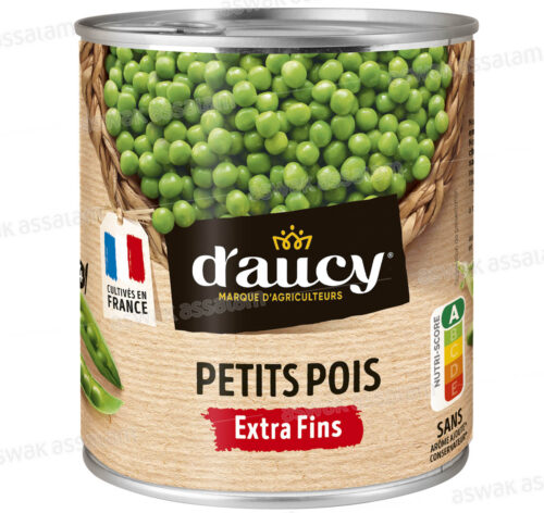 PETITS POIS EXTRA FINS 800G D’AUCY