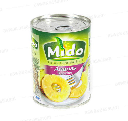 ANANAS EN TRANCHES 400G MIDO