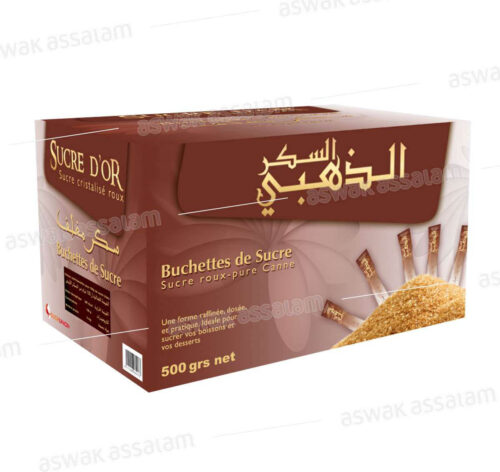 SUCRE ROUX BUCHETTES 500G SUCRE D’OR