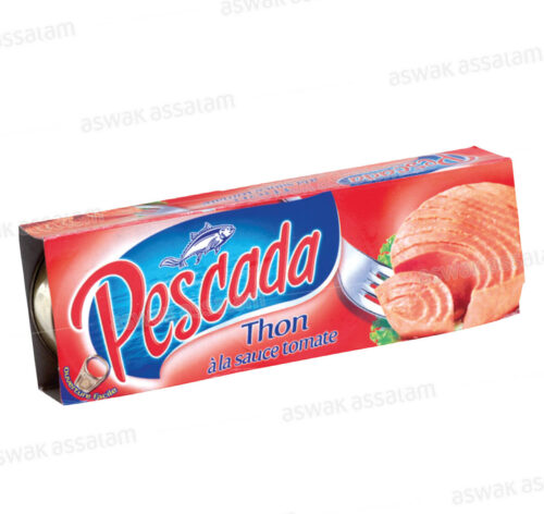 THON A LA SAUCE TOMATE 3*80G PESCADA