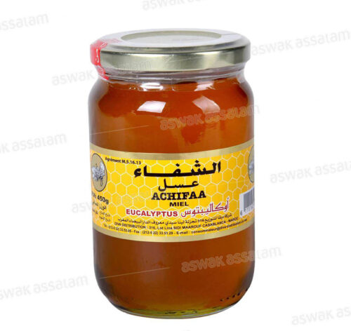 MIEL PUR EUCALYPTUS VERRE 450GR ACHIFAA