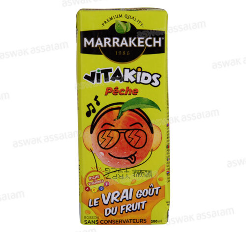 BOISSON PECHE VITAKIDS 200ML MARRAKECH