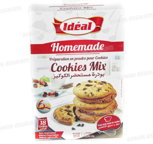 PREPARATION POUDRE COOKIES MIX 310G IDEAL