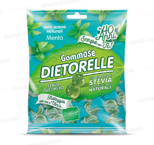 BONBONS MINT SANS SUCRE SACHET 70G DIETORELLE