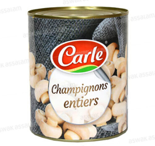 CHAMPIGNONS ENTIERS 850G CARLE