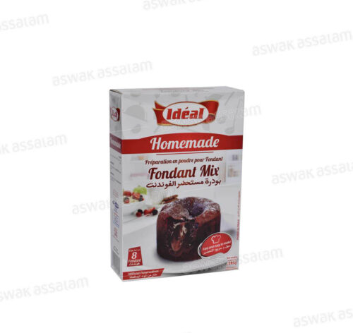PREPARATION EN POUDRE POUR FONDANT AU CHOCOLAT 300G IDEAL