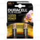 2 PILES PLUS POWER AA2 DURACELL