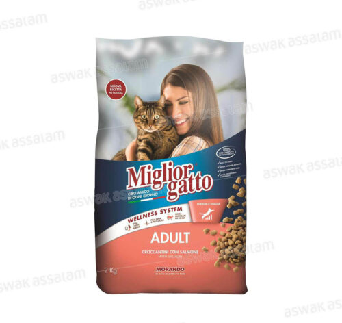 CROQUETTES SAUMON 2KG POUR CHAT MORANDO