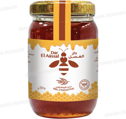 MIEL EUCALYPTUS VERRE 250G DAR EL AASSAL