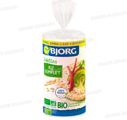 GALETTES DE RIZ COMPLET BJORG