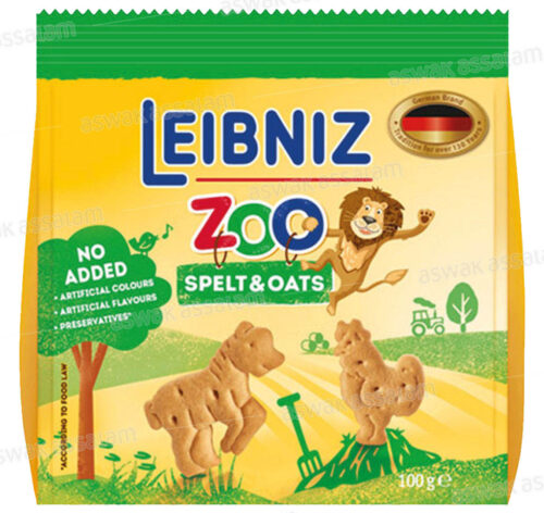 BISCUITS ZOO SPELT & OATS 100G LEIBNIZ