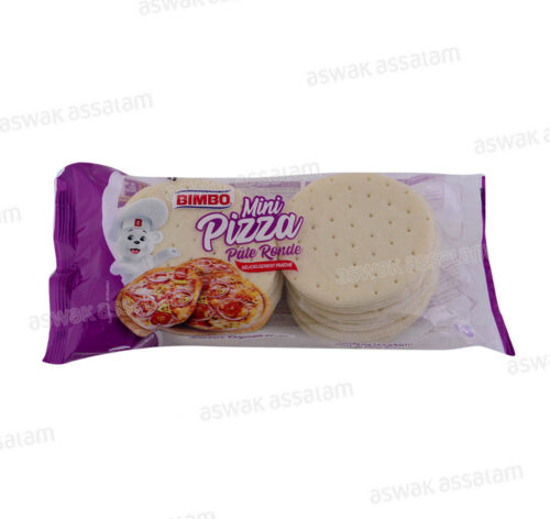 PATE MINI PIZZA SAVEUR OIGNON ET AIL 12 UNITES 192G BIMBO
