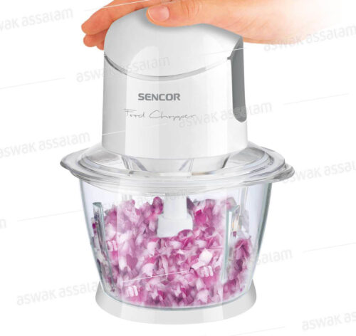 MINI HACHOIR SCB 5100WH BOL EN VERRE 1L 500W SENCOR