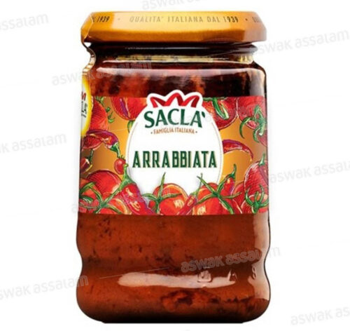 SAUCE TOMATE ARRABIATA 190G SACLA