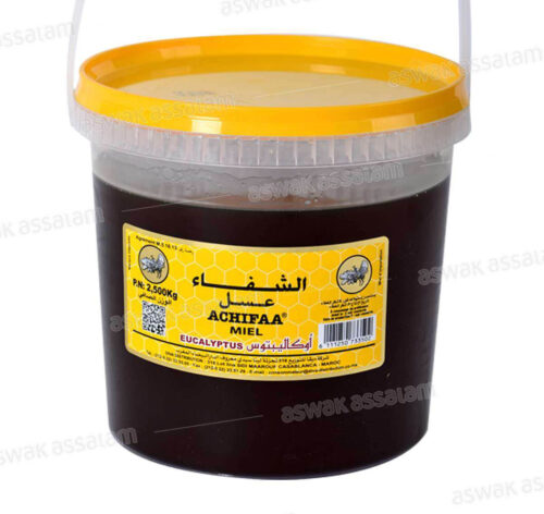 MIEL EUCALYPTUS SEAU PLASTIQUE 2,5KG ACHIFAA