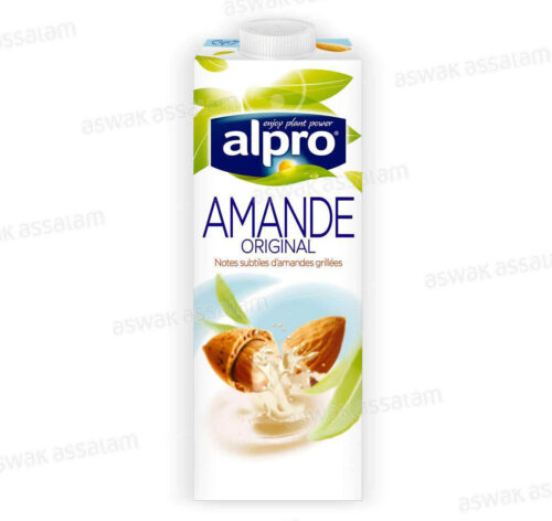LAIT VEGETAL UHT AMANDES GRILLEES 1L ALPRO