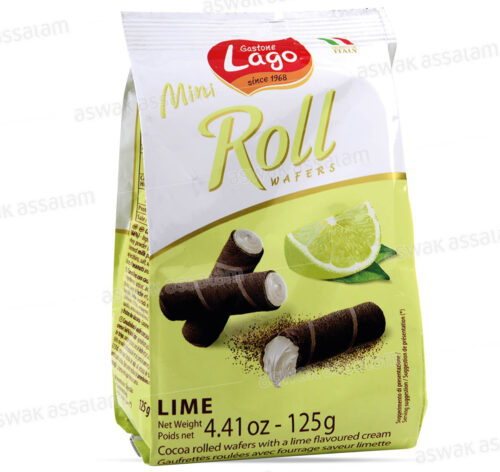 MINI-ROLL FOURRES CITRON 125G GASTONE LAGO