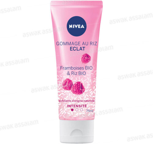 GOMMAGE ECLAT AUX FRAMBOISES ET AU RIZ BIO NIVEA