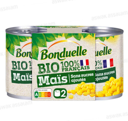 MAIS BIO SANS SUCRES AJOUTES 2*150G BONDUELLE