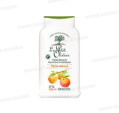 CREME DOUCHE PECHE ABRICOT 250ML LE PETIT OLIVIER